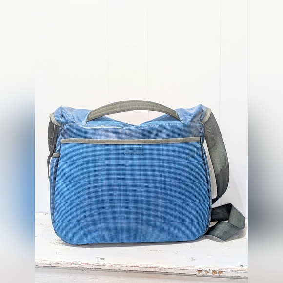 Patagonia Black Hole Mini Messenger Blue 12L Hiking Travel Discontinued Rare - Picture 4 of 15